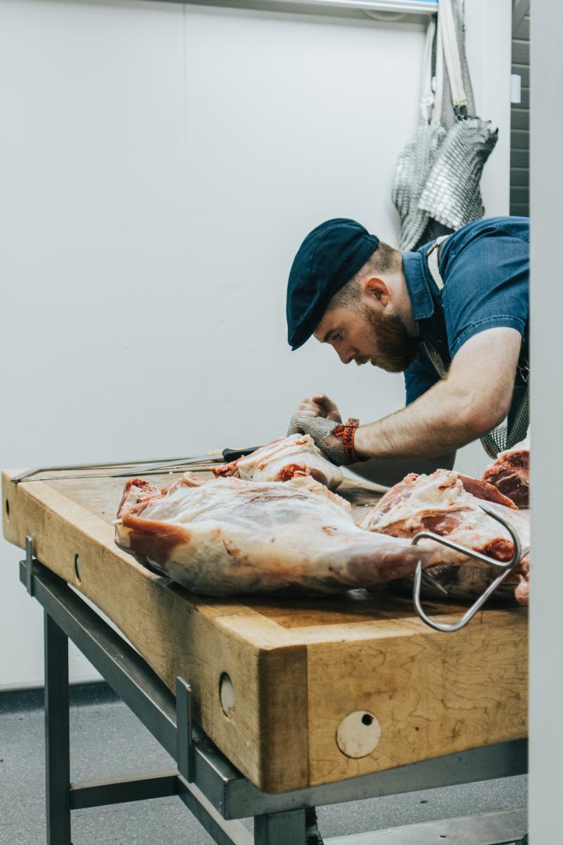 a sharp knife is a butchers best friend